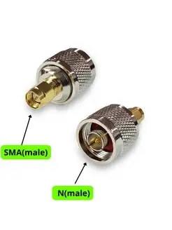 Переходник N (male) - SMA (male) Kroks 170076355 купить за 360 ₽ в интернет-магазине Wildberries