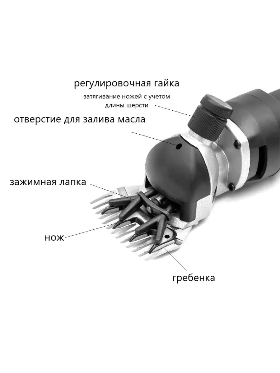 Профессиональная машинка для стрижки овец и коз, 680 Вт NEZZ 170103343  купить за 9 289 ₽ в интернет-магазине Wildberries