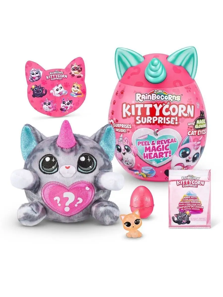 Игрушка Rainbocorns Kittycorn 9259SQ1 ZURU 170133111 купить в  интернет-магазине Wildberries