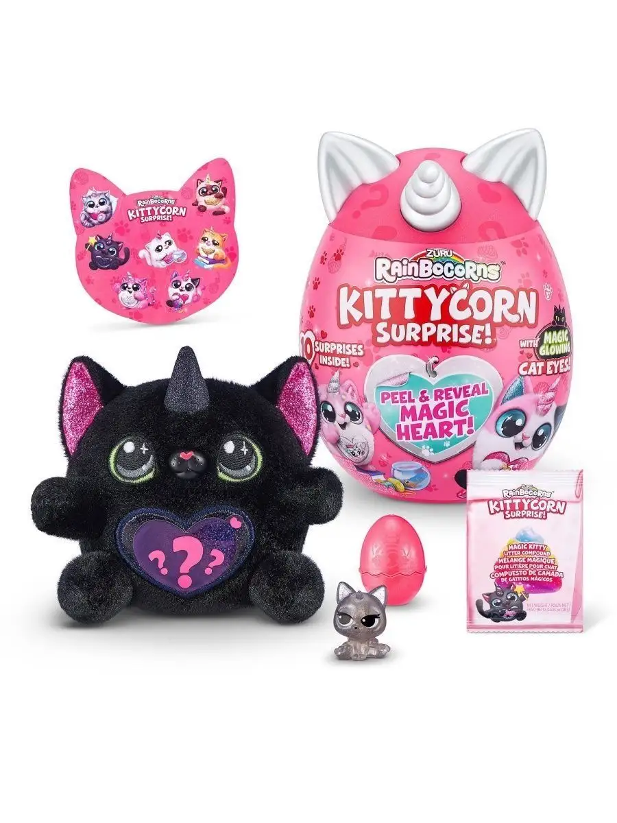 Игрушка Rainbocorns Kittycorn 9259SQ1 ZURU 170133111 купить в  интернет-магазине Wildberries