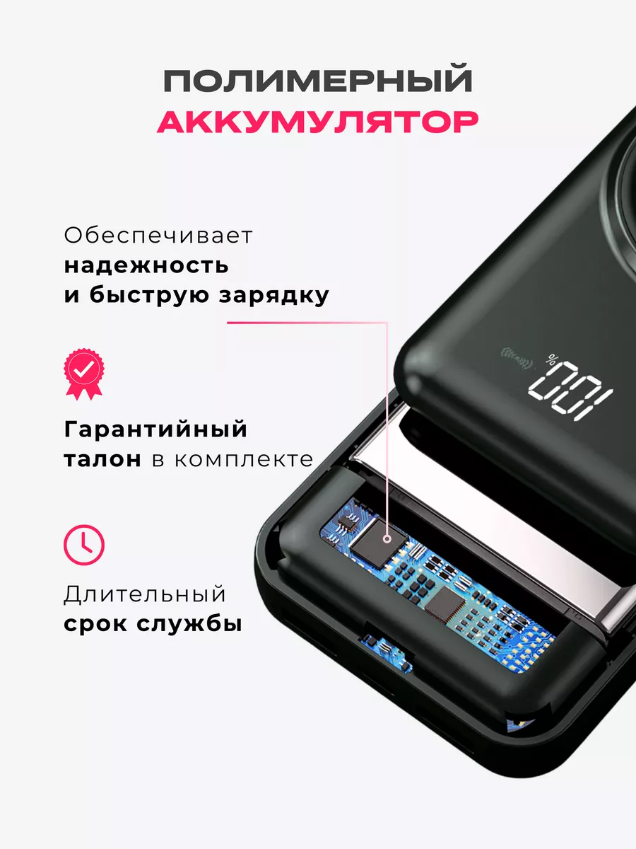 Power bank 40000 внешний Cloud Six 170145023 купить за 1 308 ₽ в  интернет-магазине Wildberries