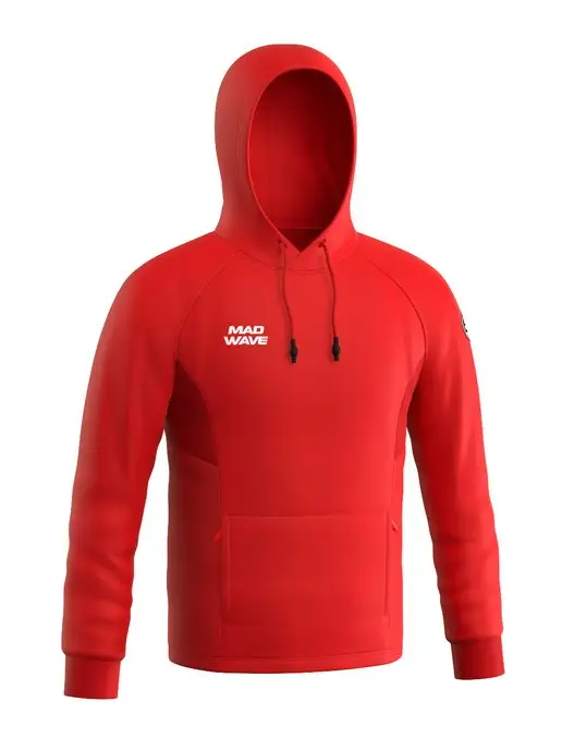 Mad Wave Худи Flex Hoodie Junior, красный, фото 5
