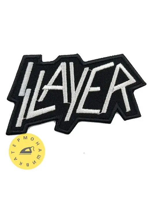 NASHIVAKA Нашивка Slayer (215377), 50х95мм