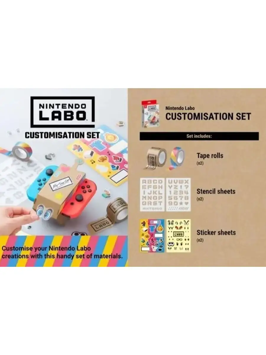 Nintendo labo hot sale customisation kit