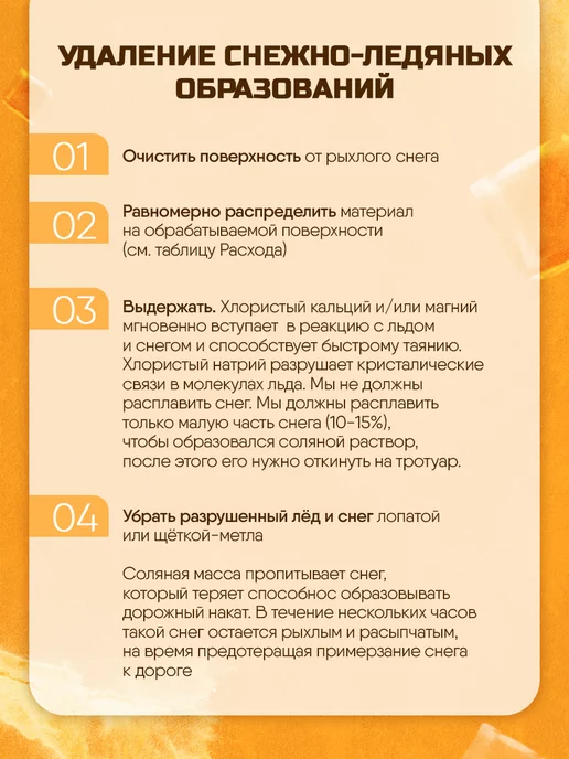 Rockmelt МАТЕРИАЛ ПРОТИВОГОЛОЛЁДНЫЙ «ROCKMELT» («РОКМЕЛТ») ПЕСКОСОЛЬ, вариант, фото 6