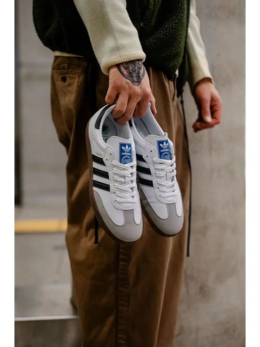 Samba og white adidas 2024 originals