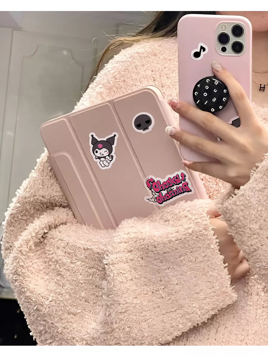 Наклейки Hello Kitty Куроми для детей на телефон стикерпак Hello Kitty  170197405 купить за 121 ₽ в интернет-магазине Wildberries