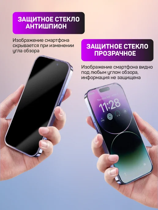 PERFEO Стекло Антишпион Xiaomi Redmi note 12 pro poco X5 pro, 3 шт, фото 3
