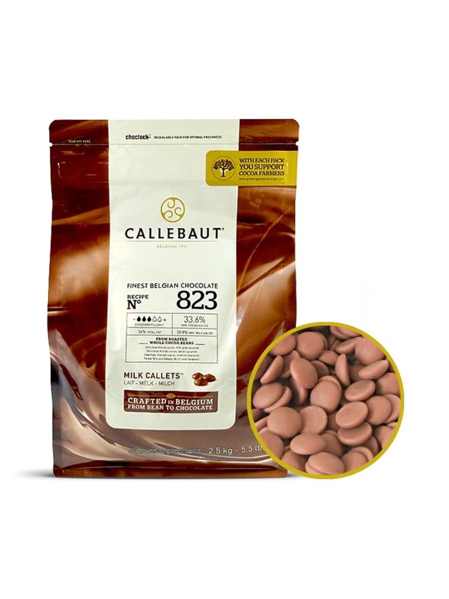 Состав шоколада каллебаут. Callebaut шоколад 823. Молочный шоколад Барри Каллебаут. Callebaut 823 молочный каллеты 33.6 какао. Молочный шоколад Callebaut 33.6.