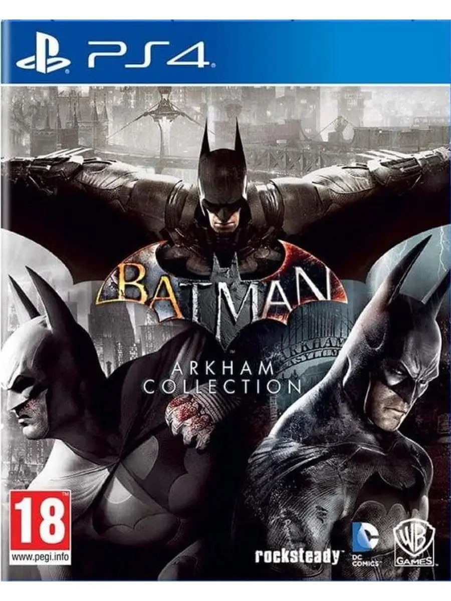 Batman:Arkham Collection игра на playstation 4 диск PS4 PS5 ИгроРай  170205875 купить за 2 368 ₽ в интернет-магазине Wildberries