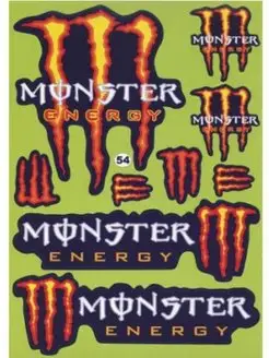 Наклейки на мотоцикл питбайк monster energy монстр когти Игрик 170243784 купить за 273 ₽ в интернет-магазине Wildberries