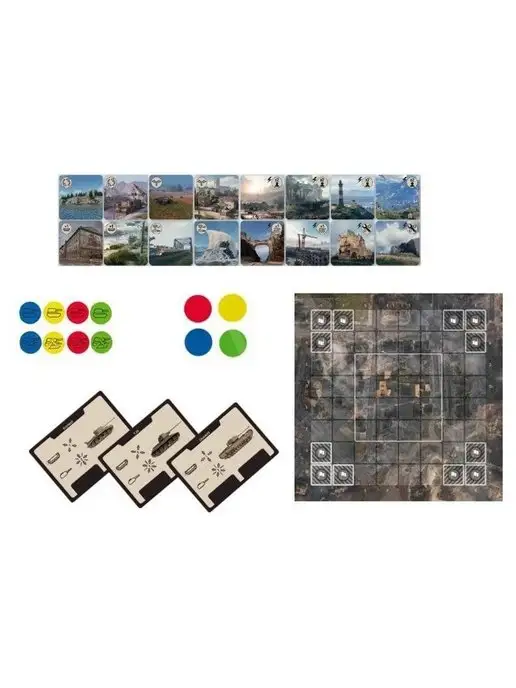 TM TOYS Настольная игра World of Tanks Battlegrounds, вариант, фото 4