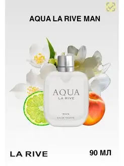 AQUA MAN Туалетная вода муж. 90 мл LA RIVE 170253983 купить за 722 ₽ в интернет-магазине Wildberries