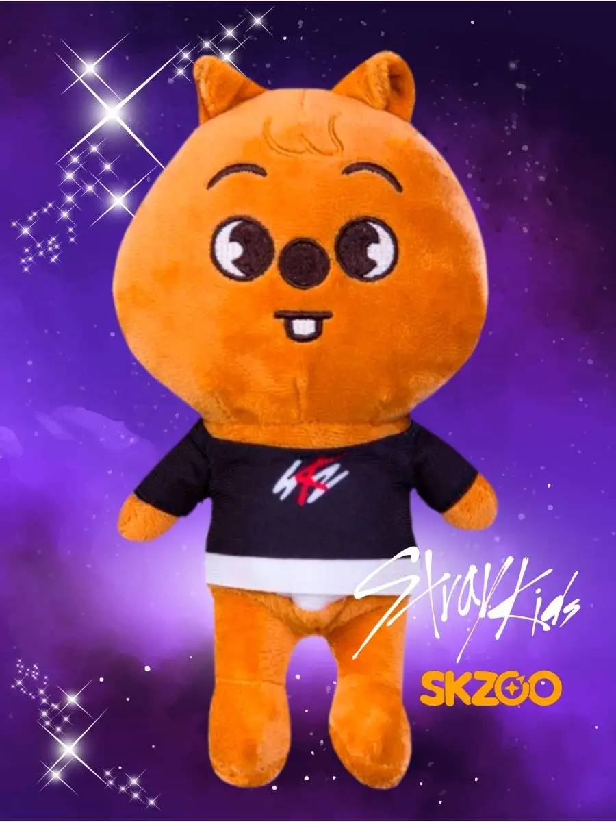 Игрушка Квокка Хан Han Quokka Stray Kids 25 см SKZOO 170259161 купить за  430 ₽ в интернет-магазине Wildberries