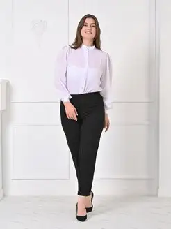Брюки классические Cupro Ramie 170260416 купить за 789 ₽ в интернет-магазине Wildberries