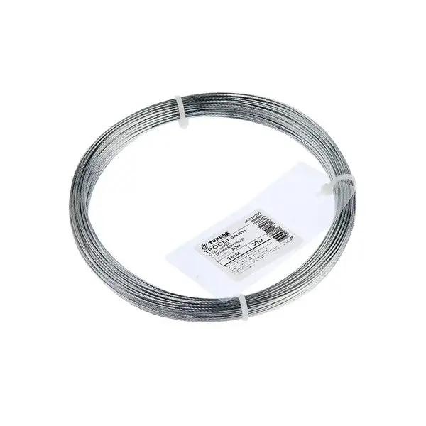 Трос стальной DIN3055 1 мм, 30м