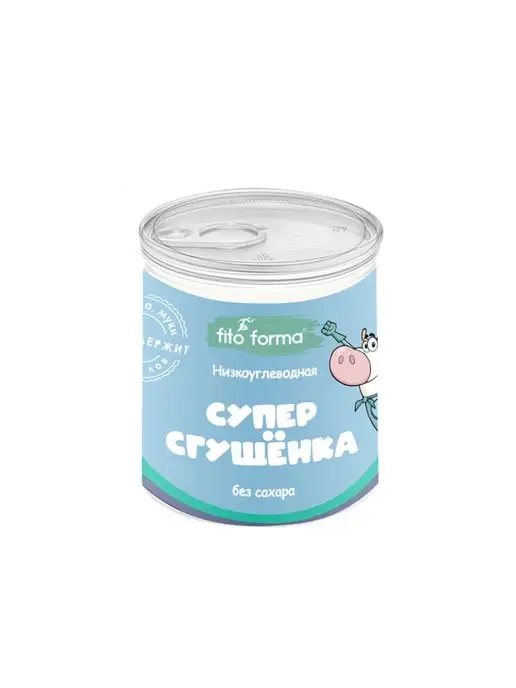 Fito Forma ПП сгущенка и вареная сгущенка без сахара, 2 вида по 4шт, 4 шт, фото 2