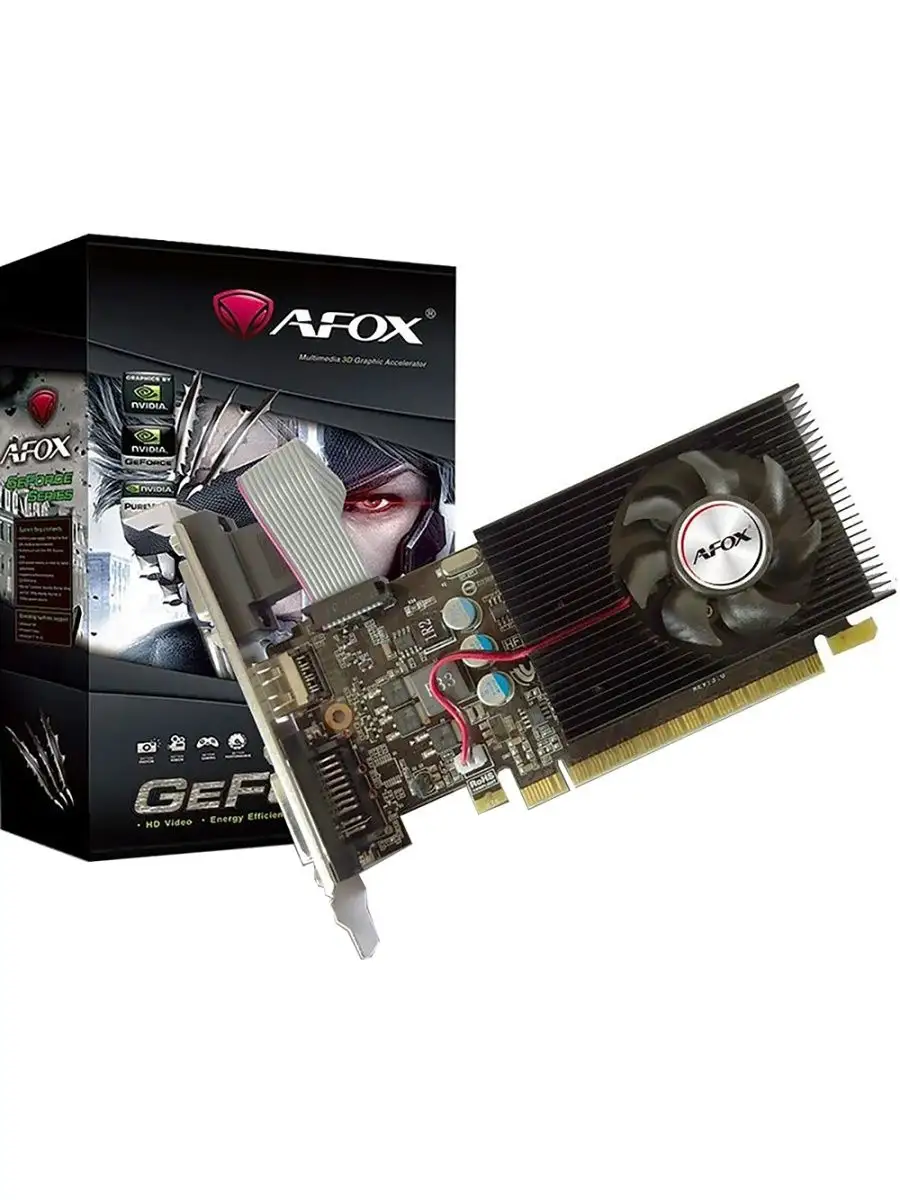 AFOX Видеокарта GT 730 2 ГБ RTL (AF730-2048D3L6)