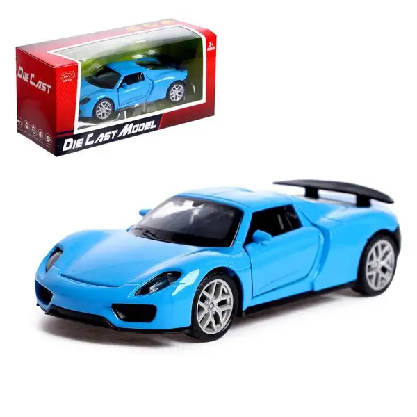 Машина металлическая ГиперКар 1:32 открываются двери