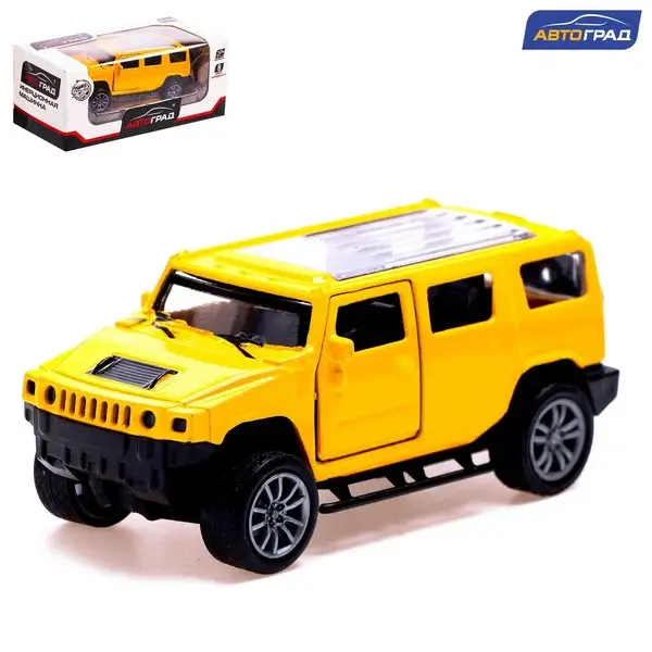 Машина металлическая Крузер инерция открываются двери