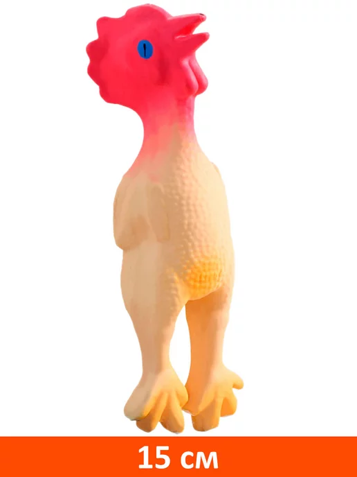 Triol Игрушка для собак Петушок-мини 15 см, вариант