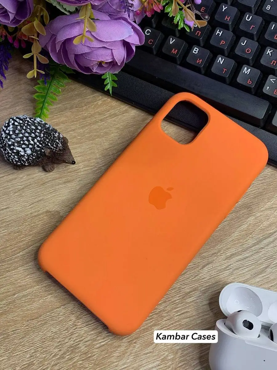 Силиконовый чехол на Apple iPhone 11 Pro Max для айфон Kambar cases  170497740 купить в интернет-магазине Wildberries