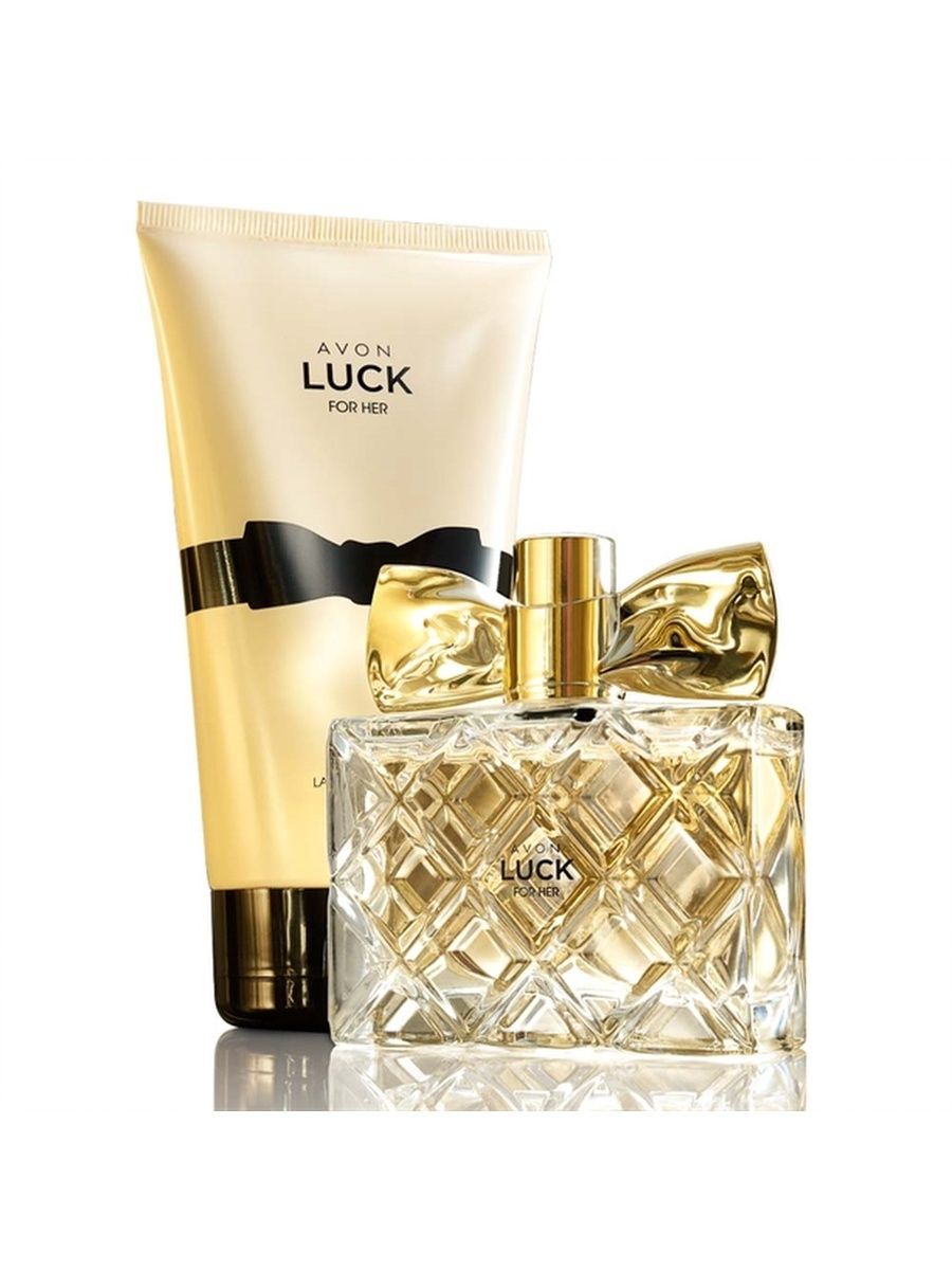 Lucky avon. Парфюмерная вода Avon luck. Эйвон парфюмерная вода luck. Парфюмерно-косметический набор "Avon luck для нее". Парфюмерная вода Avon luck для нее.