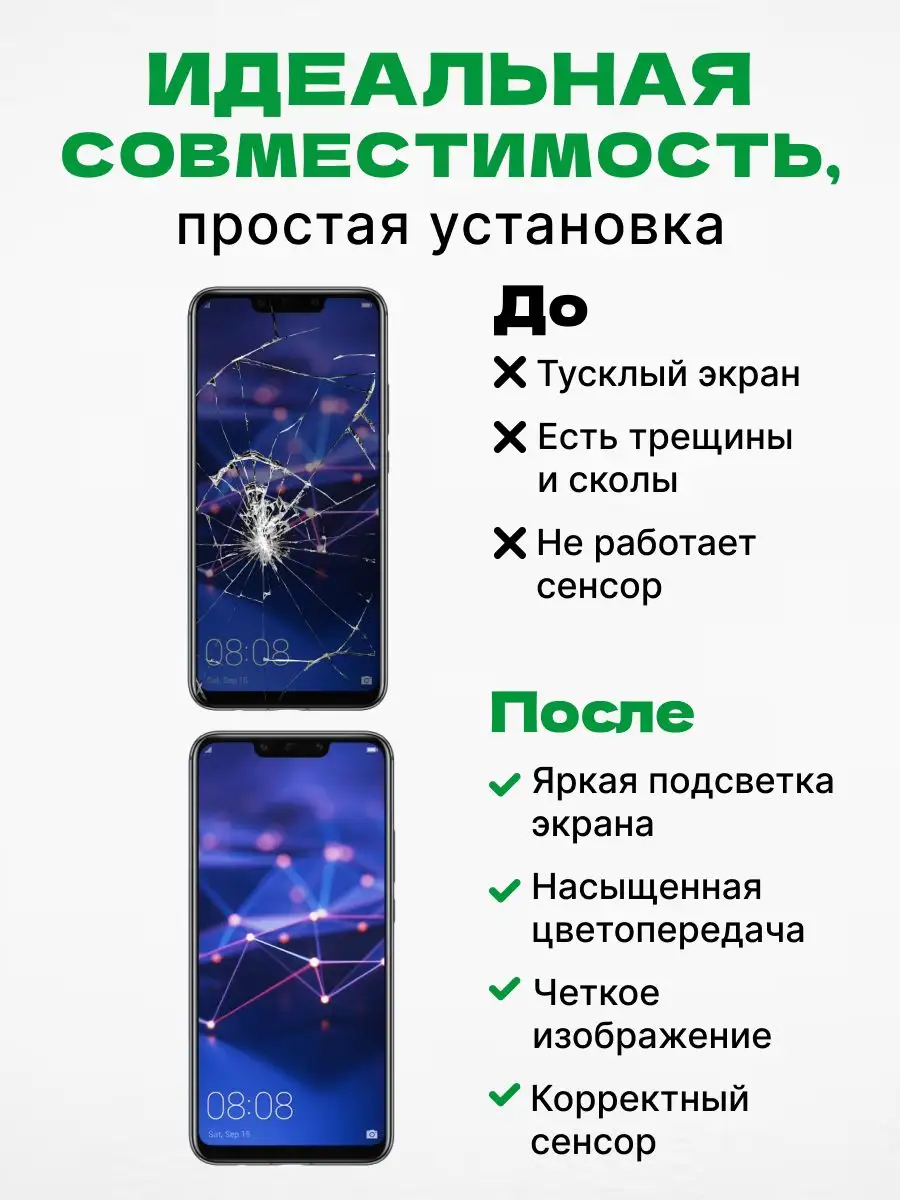 Дисплей Huawei Mate 20 Lite с тачскрином для мобильного ЗЕТТОН 170514745  купить за 1 284 ₽ в интернет-магазине Wildberries