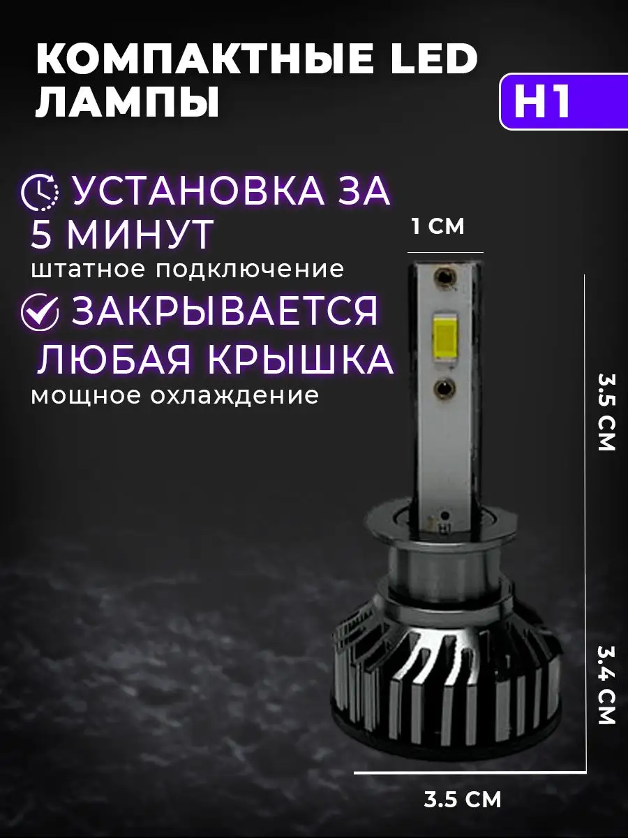 Светодиодные лампы D3 / Автолампы 2 шт / Led лампы 12V PaniniCar 170515993  купить за 2 392 ₽ в интернет-магазине Wildberries