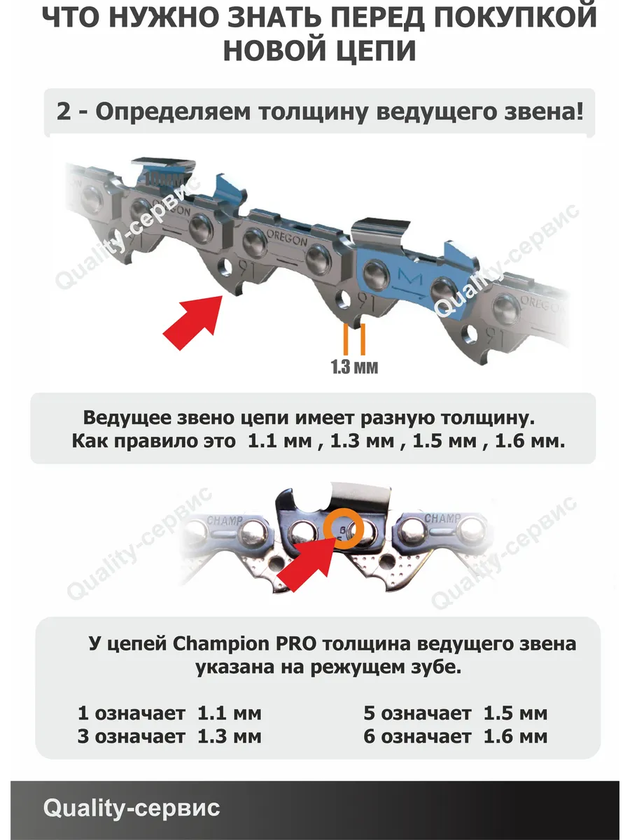 Цепь для пилы 3/8