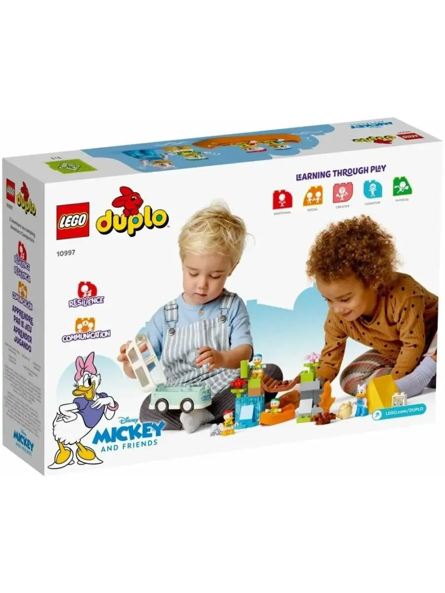 Конструктор Lego Duplo 10997 Приключения в кемпинге LEGO 170542466 купить  за 6 646 ₽ в интернет-магазине Wildberries