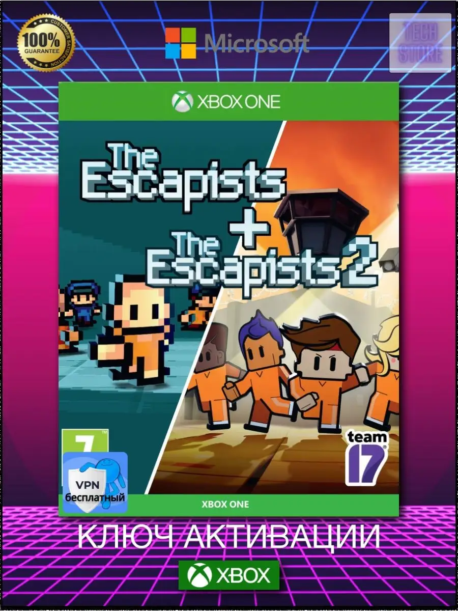 The Escapists + The Escapists 2 Xbox One, series X,S ключ Microsoft  170556040 купить за 799 ₽ в интернет-магазине Wildberries