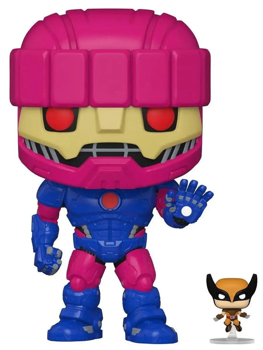 Фигурка Funko Marvel X-Men Sentinel with Wolverine w/Ch 10