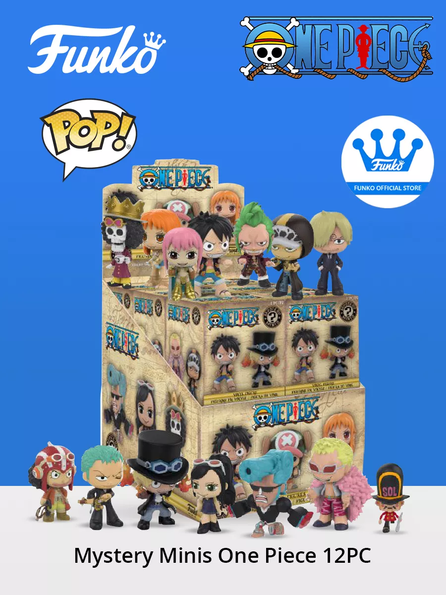 Фигурка Funko Mystery Minis One Piece 1 штука в ассорт-те Funko 170571892  купить за 1 154 ₽ в интернет-магазине Wildberries