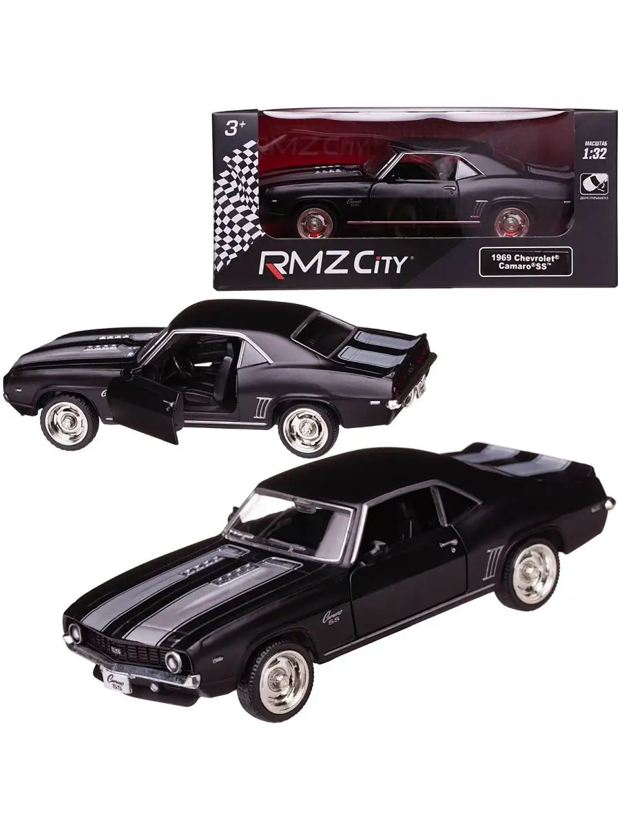 Машина металлическая RMZ City 132 Chevrolet Camaro 1969 инер Uni-Fortune  170574712 купить за 663 ₽ в интернет-магазине Wildberries