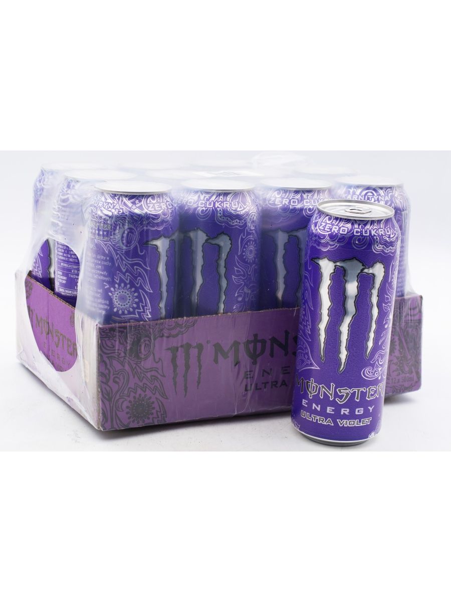 Энергетический напиток Monster Energy Ultra Violet. Энергетический напиток Монстер ультра Виолет 500мл. Монстер Энерджи ультра Парадиз. Энергетик Монстер синий.