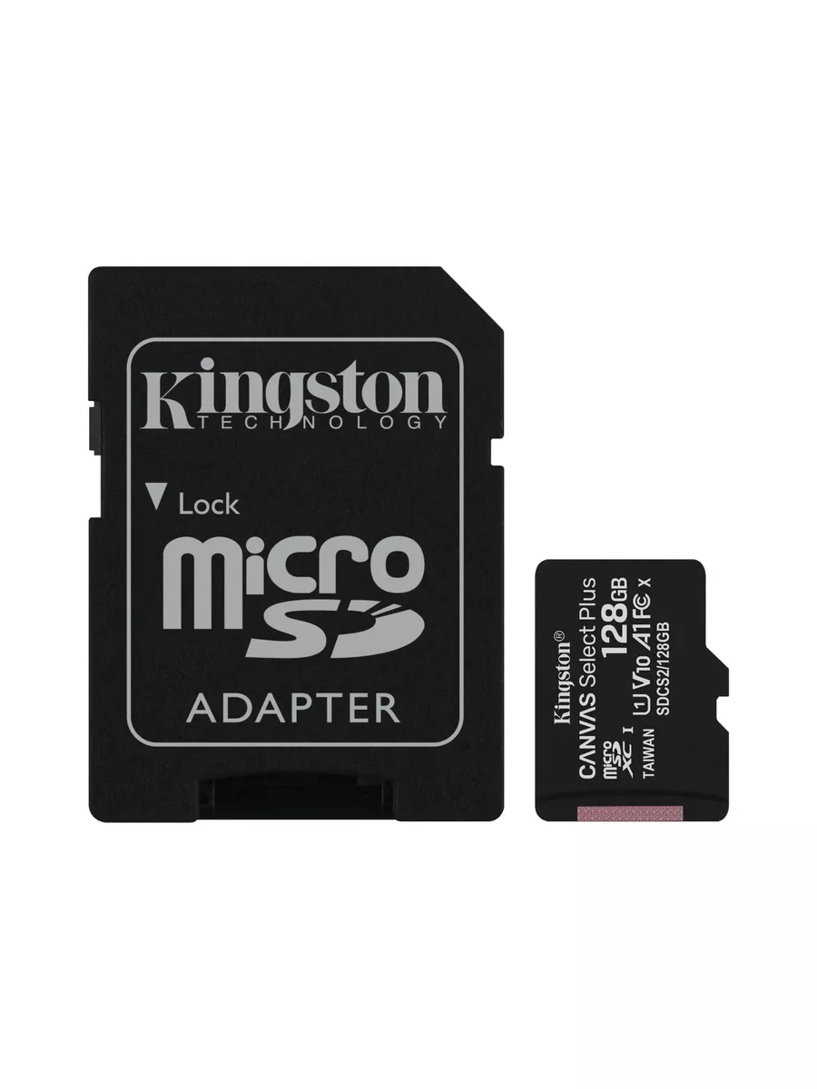 Карта памяти Kingston microSDXC (100/10MB/s) 128GB Kingston 170601713 купить за 1 066 ₽ в интернет-магазине Wildberries