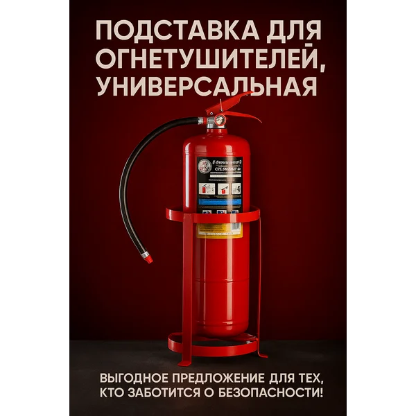 Подставка для огнетушителей, универсальная