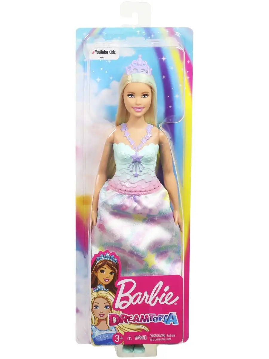 Кукла Барби Mattel, коллекция Dreamtopia Barbie 170632834 купить за 1 667 ₽  в интернет-магазине Wildberries