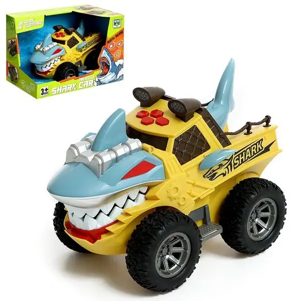 Машина инерционная Shark световые эффекты