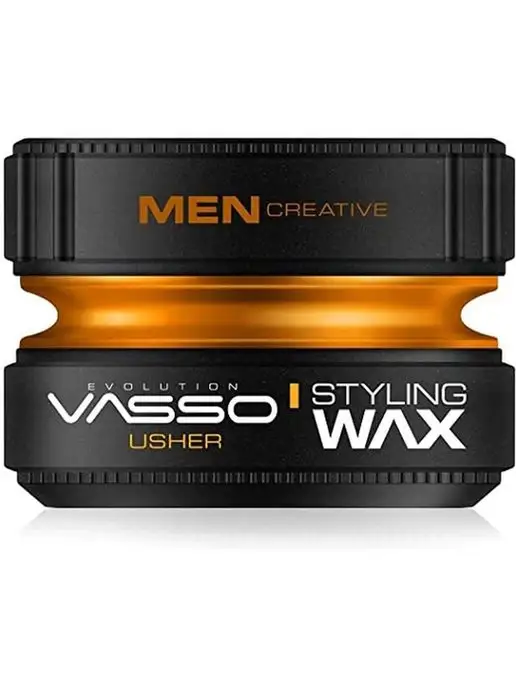 Vasso Воск для укладки волос Styling Wax USHER, черный, фото 2