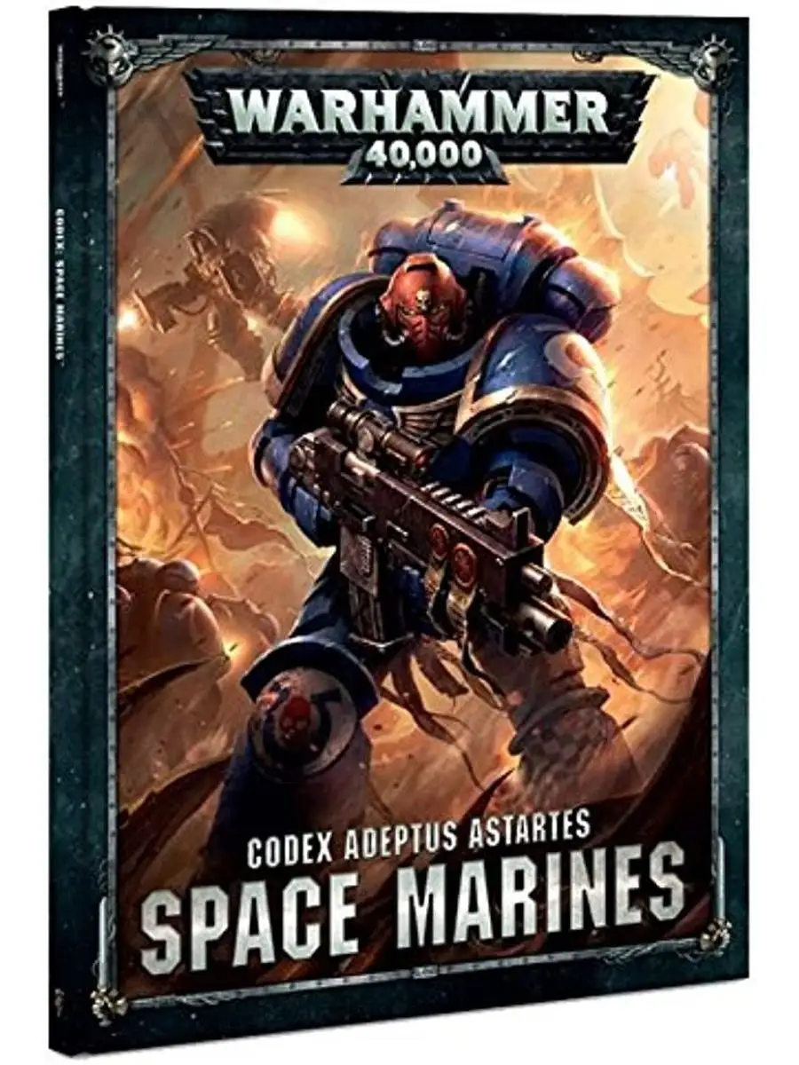 Warhammer 40000: Кодекс - Adeptus Astartes Games Workshop 170676714 купить  в интернет-магазине Wildberries