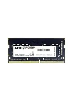 Модуль памяти 16Gb DDR4 SO-DIMM R9 Gamers Series OEM AMD 170679710 купить за 2 141 ₽ в интернет-магазине Wildberries