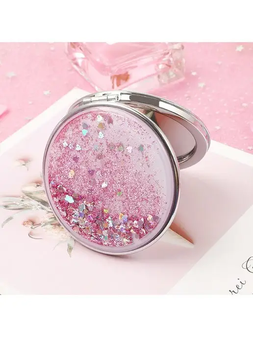 NeW_DesigN Зеркальце карманное, складное, с увеличением, вариант