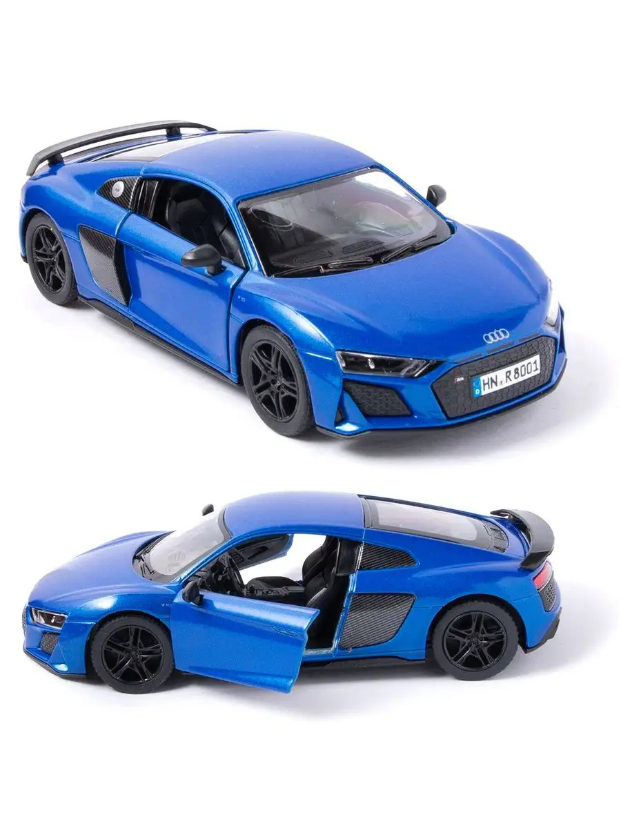 Модель AUDI R8 Coupe. Синяя. В Коробке. 1/36 KINSMART 170717837 купить за  458 ₽ в интернет-магазине Wildberries