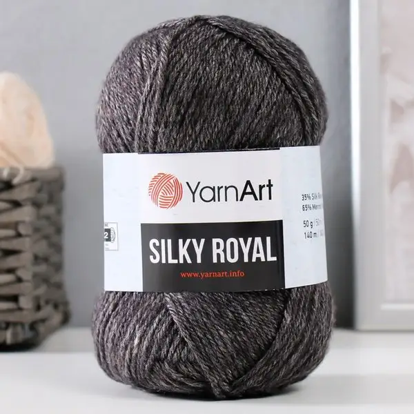 Пряжа для вязания «Silky Royal» 140м/50г, 435 моренго