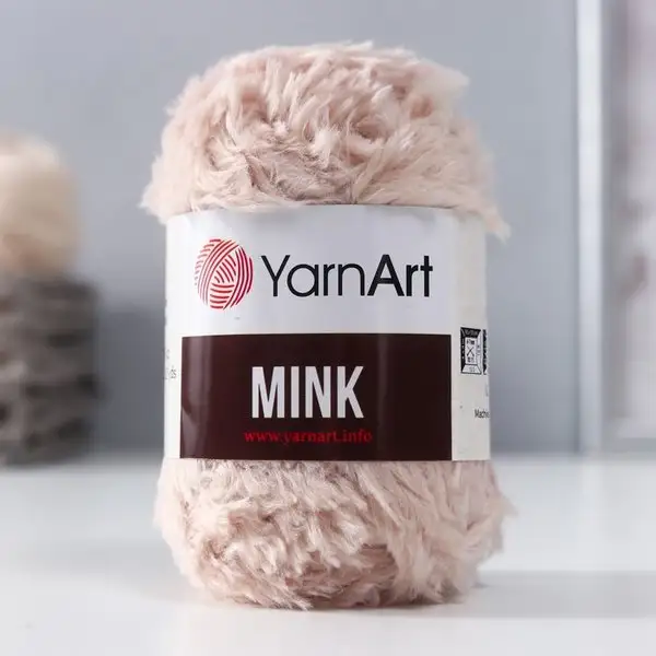 Пряжа для вязания «Mink» полиамид 75м/50гр, 331 бежевый
