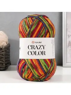 Пряжа для вязания "Crazy color" 260м/100гр, 148 принт YarnArt 170723407 купить за 375 ₽ в интернет-магазине Wildberries