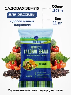 Садовая земля для растений и цветов "Премиум" 40л Грядки-Лейки 170741632 купить за 430 ₽ в интернет-магазине Wildberries