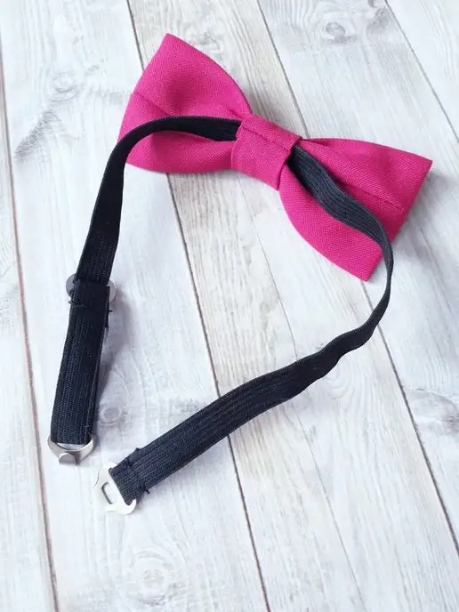 HandMade Бабочка на шею, белый, фото 5